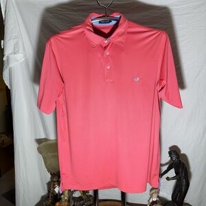 Southern Marsh Coral Performance Polo - Pink